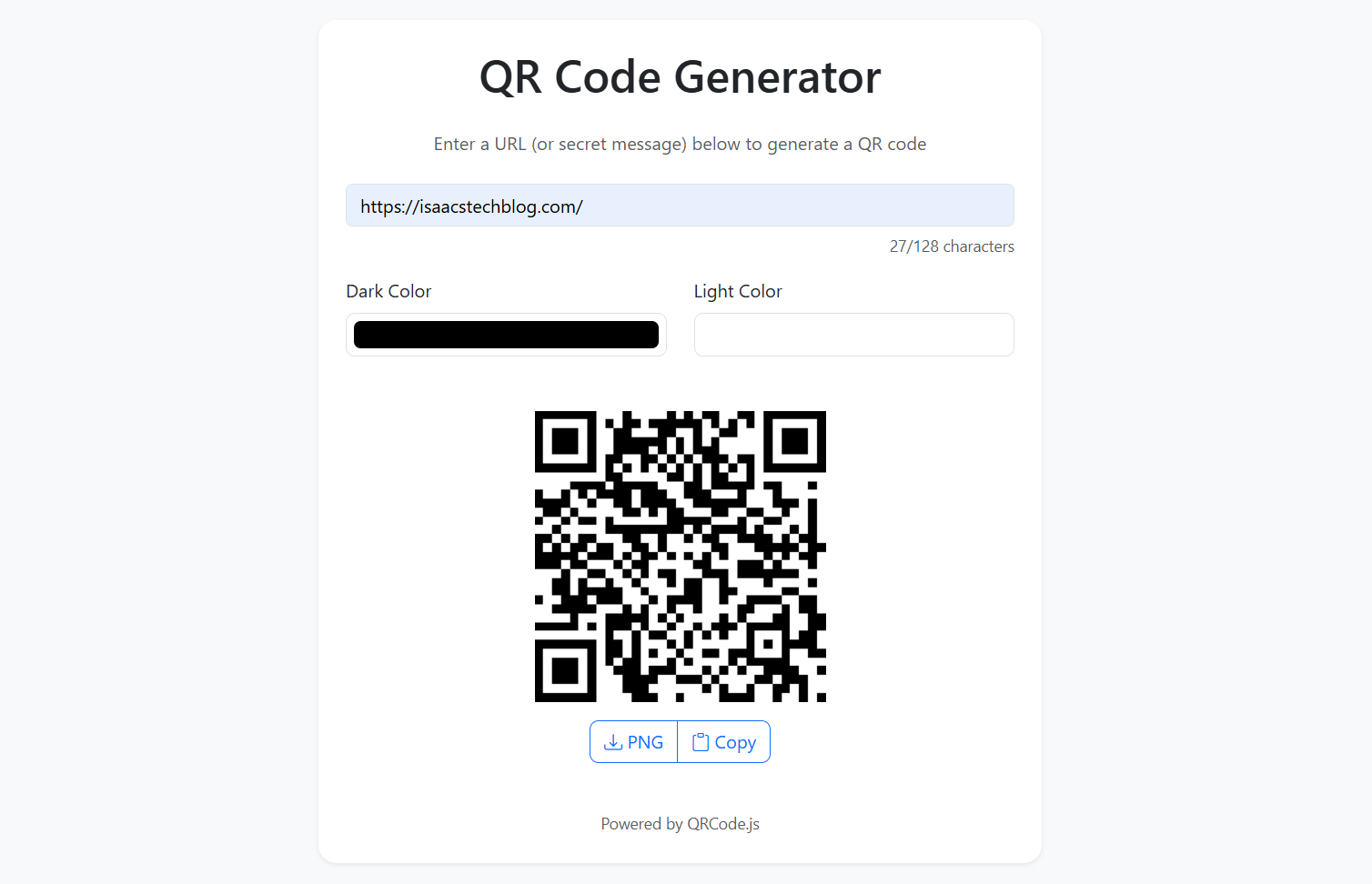 QR Code Generator